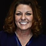 smiling dental implant patient